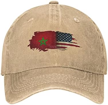 Зусолф САД Мароко мароканско знаме унисекс бејзбол капа