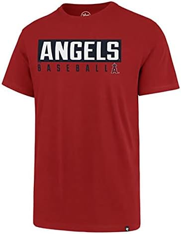 MLB MENS'S DUB Главен супер ривалски тим во боја примарен лого-збор за марка маица