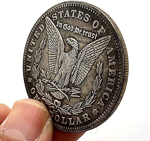1893 Скитник Монета Волк Куче Коза Вага Месинг Стариот Сребрен Комеморативен Монета Занает Бакар Сребрен Медал