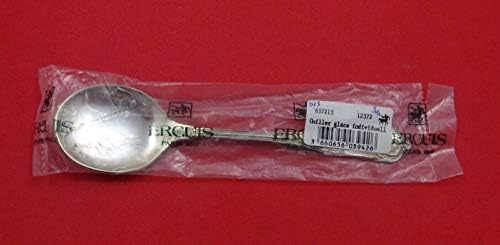 Rocaille by Ercuis Француски Стерлинг Сребрен сладолед лажица 5 1/2 мало 335 долари нови