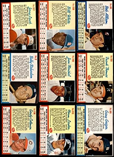 1962 година Пост Бејзбол комплетен сет поранешен