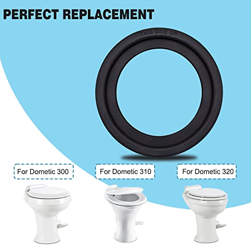 Замена на заптивката за тоалети за RV за домашни 300/310/320 комплет за заптивка за заптивка на топката од тоалети - го заменува Дел 385311658