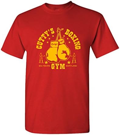 Гимназија на боксот на Cutty - Baltimore The Cut - маица за машка памучна