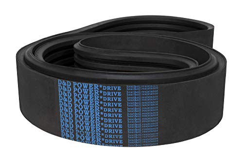 D&D PowerDrive ORB-19-10812B50/09 Banded V Belt, 53 должина, ширина од 0,62