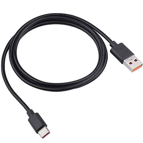 Xivip Замена USB Тип C Кабел За Полнење Кабел За Напојување Компатибилен Со JBL Полнење 4, Полнење 5, Flip 5, Пулс 4, GO3, JRPOP, Издржливост