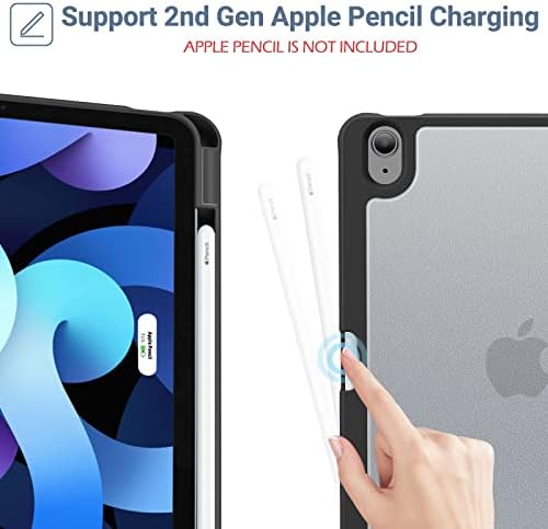 Procase iPad Air 4 10.9 2020/ iPad Pro 11 2021 2020 2018 Пакет на тастатура со тастатура со iPad Air 4 -ти генерал 10.9 случај со држач за моливи
