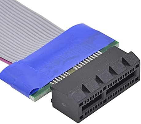 Balax компјутерски компјутер-Е адаптер кабел за адаптер PCIe x1 машки во женски конвертор на кревач