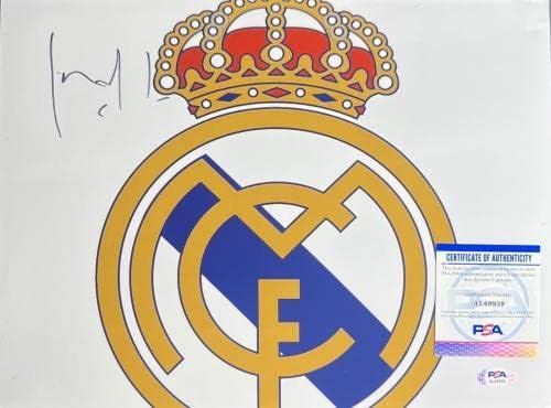 Флорентино Перез - Реал Мадрид потпиша 11x14 Фото PSA AL49939 - Автограмирани фудбалски фотографии