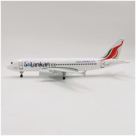 Модели на авиони 1/300FIT за Airbus A320 Neo Sri Lanken Airlines Aircrines легура легура со лепење, обликувани колекционерски играчки, графички