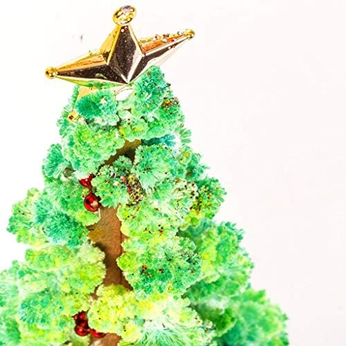 Callm 3/5/8/10PCS магија што расте кристално новогодишна елка претставува комплет за новини за деца Смешни едукативни и забавни играчки