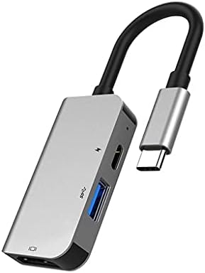 XDSDDS Usb Тип C 3.1 До-Компатибилен USB 3.0 Dock Hub 3 во 1 USB C Адаптер 4K Видео Pd Полнење Конвертор