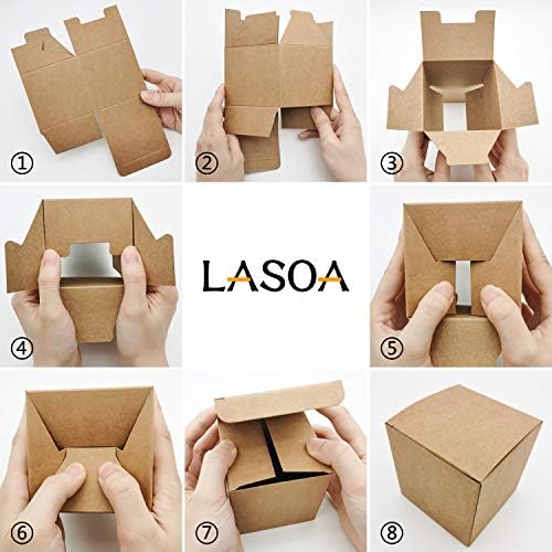Кутија за подароци во Ласоа со подароци за предлози за невестински капаци, мали кутии за кутии за колачиња за куќи за куќи за слатки за