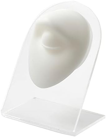 8 ПАРЧИЊА/Многу Бела Боја Мек Силиконски Флексибилен Модел На Папокот На Носот За Пирсинг На Човечка Уста Симулација На Јазикот