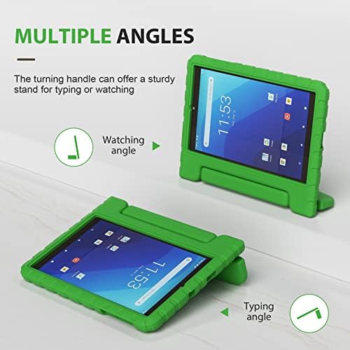 Bolete Case for Onn 8 Inch Tablet Pro Model 100003561, деца од 8 инчи Android таблета Pro случај со рачка EVA пена од пена