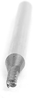 Аексит 4мм Крајот Стебло Мелници 2мм Сечење Диа Спирален Жлеб 3-Флејта HRC50 Агол Заокружување Крајот Мелници Крајот Мил