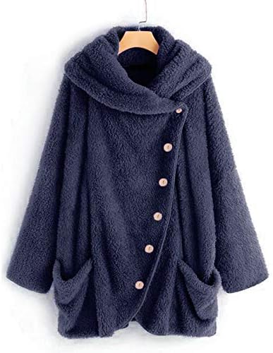 Longенски долг ракав мек бучен плетен џемпер отворен предни кардигани за надворешна облека