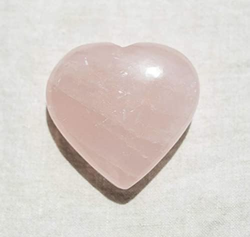 Розов кварц срце stoneубовен камен