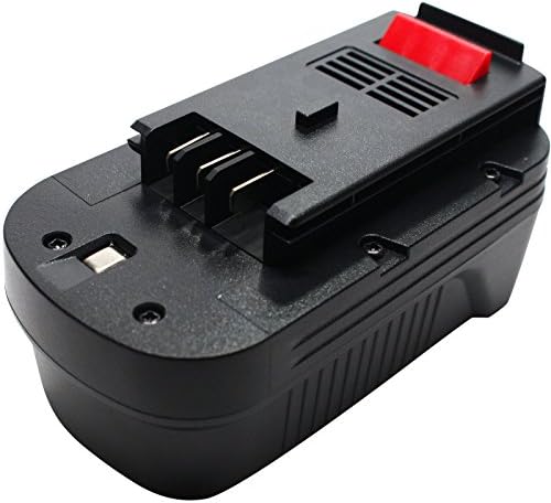 2 -пакет - Замена за батеријата Black & Decker SS18 компатибилна со Black & Decker 18V HPB18 батерија за напојување