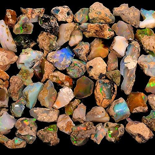 30грам оган игра Опал груб скапоцен камен | Природен опал камен | Суров кристален скапоцен камен | Етиопски скапоцен камен за материјали