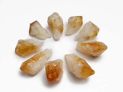 Pachamama Essentials Citrine Crystal Point - лечен камен - кристално заздравување 1 компјутер 1-2 “