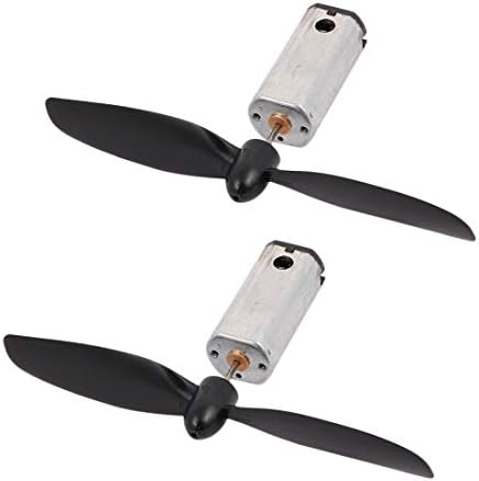AEXIT 2PCS DC Електрична опрема 4.2V 46500RPM N50 MOTOR W CCW HELICOPTER Propeler за RC Quadcopter