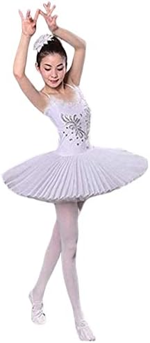 Wените на Вендиву жени лебеди балет Туту тврда органди плочка изведба на леотард фустан