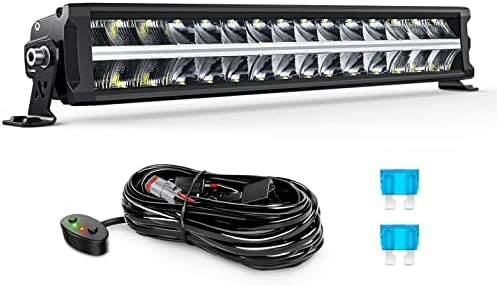 Nillight 19 Инчен LED Светлосна Лента DRL 150W 15500lm Анти-Отсјај Поплава Место Теренски LED Возење Светлина IP68 w/ 16AWG DT Конектор