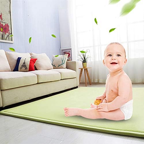 Ултра меки килими со дебела површина, супер пријатна мемориска пена за бебиња, играње килим, анти-лизгачки меки татами мат за новороденче бебешки