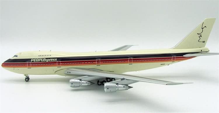 Inflaight 200 PeopleXpress Bob Hope за Boeing 747-200 N605PE Bob Hope Limited Edition со STAND 1/200 Diecast Aircraft претходно изграден