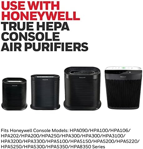 Honeywell Hepa Филтер За Прочистување На Воздухот R, 2-Пакет ЗА Hpa 100/200/300 И 5000 Серија-Воздушен Алергенски Филтер За Воздух