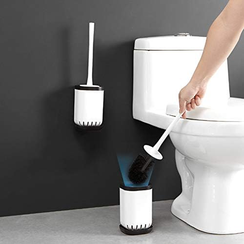 Пластични Кат Тоалет Четка Во Собата Домаќинство Тоалет Долга Мека Коса Четка-Подот-Стои