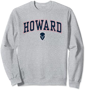 Универзитет Хауард Бизон лак над логото официјално лиценцирана џемпер