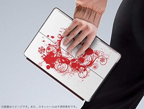 Декларална покривка на igsticker за Microsoft Surface Go/Go 2 Ultra Thin Protective Tode Skins Skins 000251 Илустрација на срцето