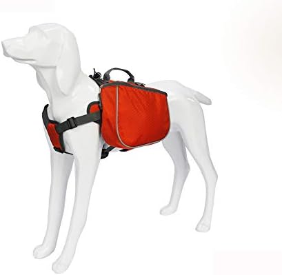 Домашно Милениче Отворено Куче Ранец Рефлектирачки Седло Торба-Куче Пакет Двојна Торба За Пес Патување Ранец За Средно Големи Кучиња