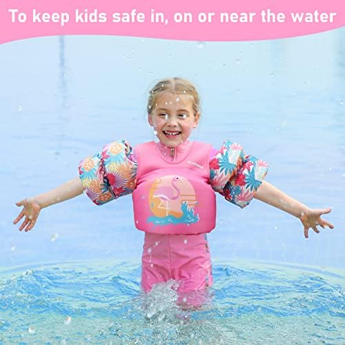Олдпапа Дете за пливање елек, детски плитки за пливање, мали плови, за 20-30-50-60-60 фунти момчиња и девојчиња, плови јакна за