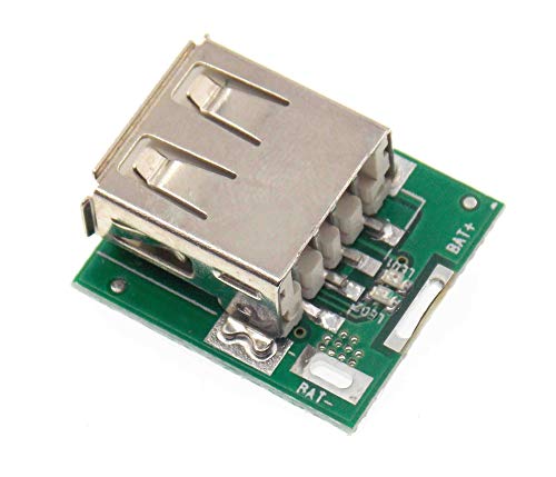 5PCS DC 5V Step Up Module Module Lithium Lithium Battery Carting Parter Converter LED дисплеј USB за полнач за DIY 134N3P