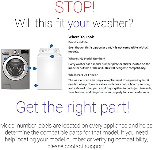 Набавка на побарувачка W10780040 W11130362 Облека за мијалник за миење садови за замена на шипката за замена на моделот за замена