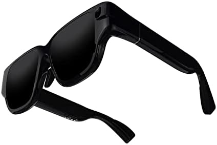 AR паметни очила со двојни леќи со преклопување на миопија леќи транспарентни леќи 3Д снимање паметно видео со една рака контрола