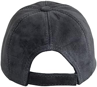 Hatsquare Suede Leather Unisex Бејзбол капа