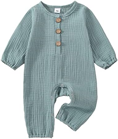 Кратки ракави за кратки ракави на девојчињата на бебето момчиња со џеб, органски памук и лента без ракави едно парче покритие