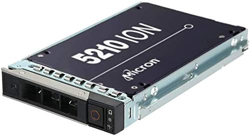 Micron 5210 ION 1.92TB Enterprise Solid State Drive Bunder со лента за погон од 2,5 инчи компатибилен со Dell PowerEdge R640, R740,