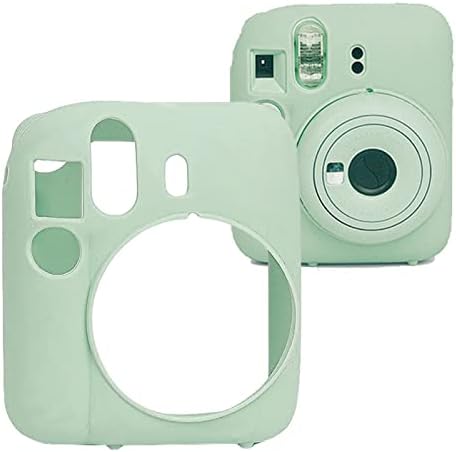 Футрола За Камера кимиоа За Фуџифилм Инстакс Мини 12 Додатоци За Инстант Камера Премиум Мека Силиконска Заштитна Покривка За Носење-Цвет