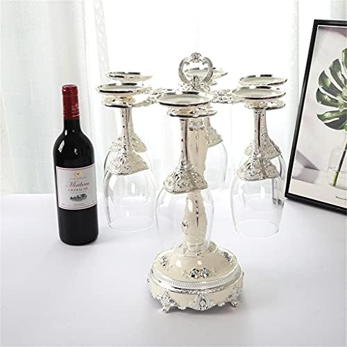 Xwozydr Европски ретро вино стаклена решетка за вино стаклена решетка поставена бар дома мебел за вино држач вино чаша