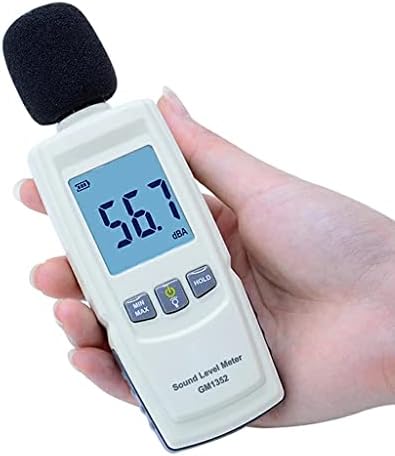 WSSBK дигитален тестер за бучава на мерач на звук 30-130dB во LCD екран на децибели со задно осветлување