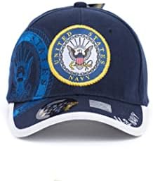 Officialен Фане Официјален Претставник На Американската Воена Морнарица Лиценциран Премиум 6 Панел Прилагодлив Ветеран Бејзбол Шапка