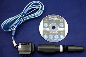 Фаза II плус Микро Викерс Тестер Тестер со автоматска мерка софтверски видео камера и адаптер, 900-391b