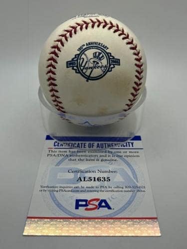 Џош Барфилд Потпиша Автограм 100-Годишнината ЊУЈОРК Јенкис Бејзбол ПСА Днк-Автограм Бејзбол