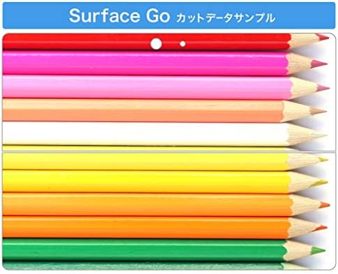 Покрив за декларации на igsticker за Microsoft Surface Go/Go 2 Ултра тенки заштитнички налепници на телото 001542 молив шарен