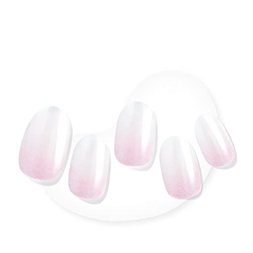 Лента за нокти за расеана дива глазура - глазура од розова вода | Работи со која било LED ламба за нокти | Долготрајни, отпорни на чипови,