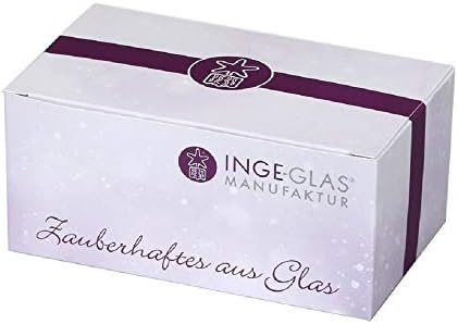Inge Glas Apple Sweet Pick 1-004-12 IgM Германски разнесени стакло Божиќен украс